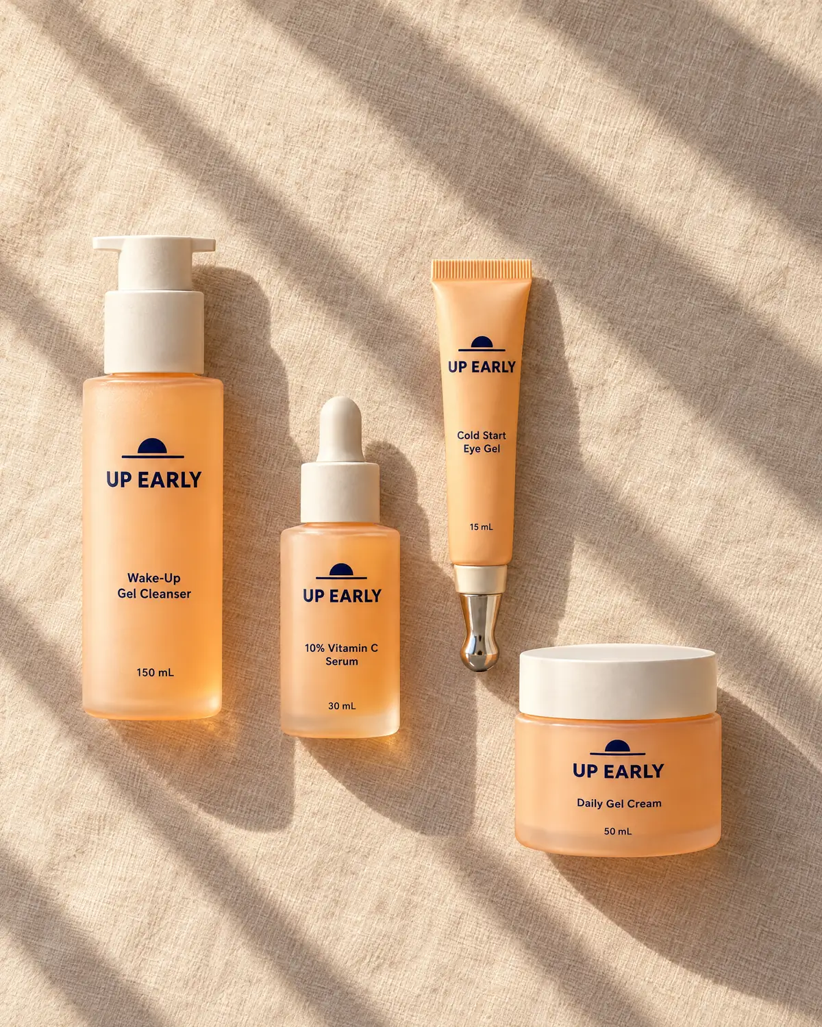 The Up Early Set, 4 full-size products